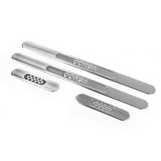 Door Sill Protectors OmsaLine Stainless Steel photo 1