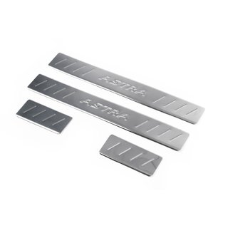 Door Sill Protectors OmsaLine (4 pcs, Stainless Steel)