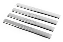 Opel Zafira A 1998-2005 Door Sill Protectors OmsaLine (4 pcs, stainless steel) photo 1