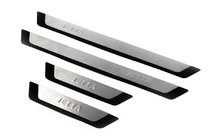 Volkswagen Jetta 2011-2018 Door Sill Protectors Flex-style (4 pcs, Stainless Steel) photo 1