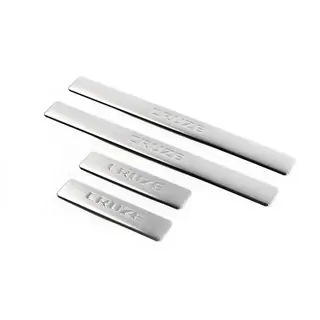 Door Sill Protectors (4 pcs, OmsaLine) Chevrolet Cruze 2009–2015 photo 1