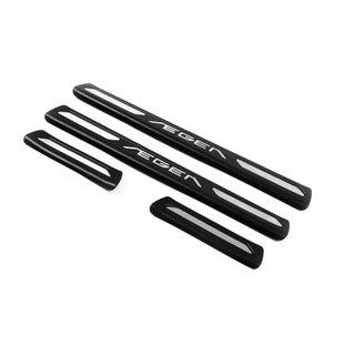 Door Sill Protectors OmsaLine V1 (4 pcs, Stainless Steel) photo 1