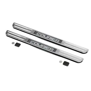 Illuminated door sill plates (2 pcs, stainless steel) photo 1