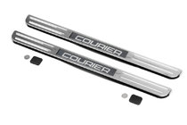 Ford Courier 2014-2023 Illuminated door sill plates (2 pcs, stainless steel) photo 1