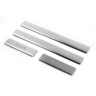 Door Sill Protectors OmsaLine (4 pcs, Stainless Steel) Hyundai Accent 2006-2010 photo 1
