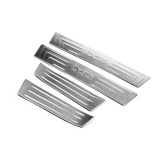 Door Sill Protectors Omsa (4 pcs, Stainless Steel) photo 1