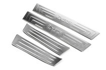 Hyundai IX-35 2010-2015 Door Sill Protectors Omsa (4 pcs, Stainless Steel) photo 1