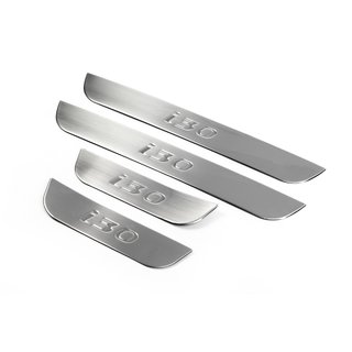 Door Sill Protectors OmsaLine (4 pcs, Stainless Steel) photo 1