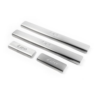 Door Sill Protectors OmsaLine (4 pcs, Stainless Steel)