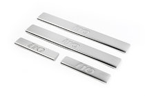 Hyundai I-10 2014-2017 Door Sill Protectors OmsaLine (4 pcs, Stainless Steel) photo 1