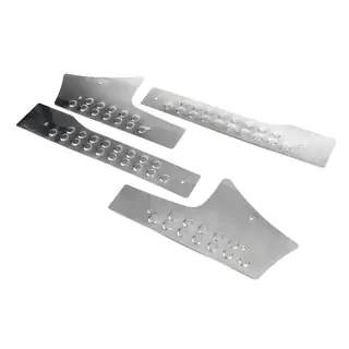 Interior door sill plates OmsaLine stainless steel photo 3