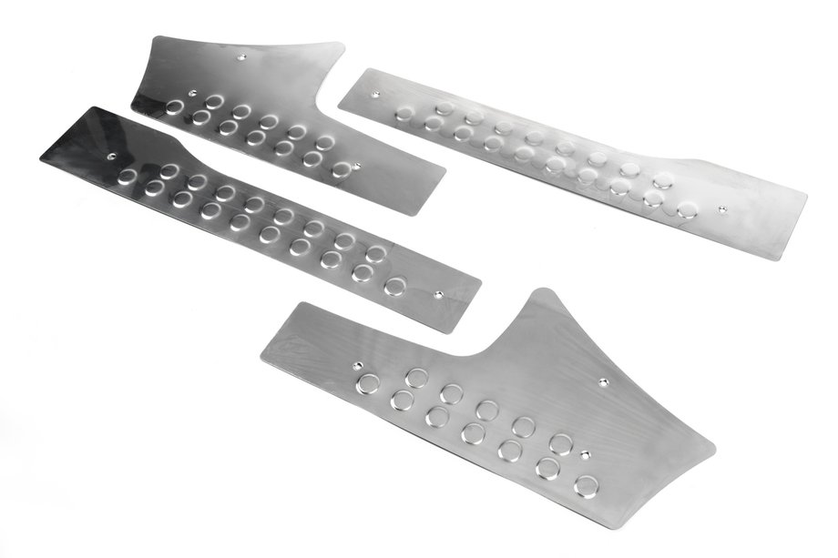 Citroen Berlingo 2008-2018 Interior door sill plates OmsaLine stainless steel Photo 3