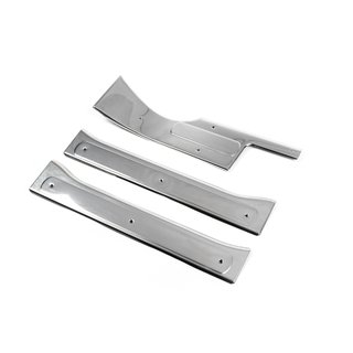 Interior door sill plates OmsaLine (stainless steel) Citroen Nemo 2007-2017 photo 1