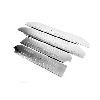 Interior door sill covers (OmsaLine) Mercedes Vito W639 2004-2014 photo 1