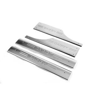 Interior door sill covers (Omsa, stainless steel) photo 1