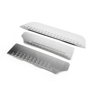 Interior door sill plates OmsaLine stainless steel photo 1