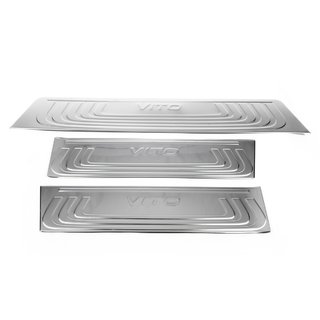 Interior door sill plates OmsaLine (3 pcs, stainless steel) photo 1