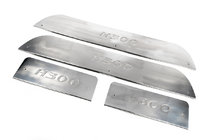 Hyundai H300, H1, Starex 2008-2020 Interior door sill protectors stainless steel photo 1
