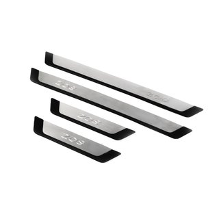 Door Sill Protectors Omsa (4 pcs, Stainless Steel)