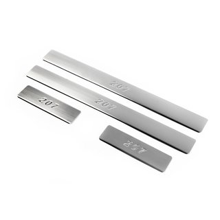 Door Sill Protectors OmsaLine (4 pcs, stainless steel)