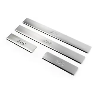 Door Sill Protectors OmsaLine Stainless Steel