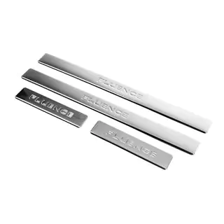 Door Sill Protectors OmsaLine (4 pcs, Stainless Steel) photo 1