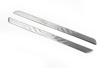 Renault Megane IV 2016-2025 Interior door sill protectors OmsaLine (2 pcs, stainless steel) photo 1