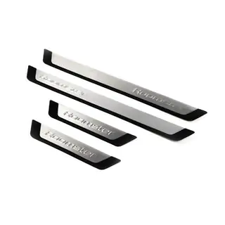 Door Sill Protectors OmsaLine (4 pcs, Stainless Steel)