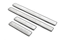 Skoda Octavia II A5 2006-2010 Door Sill Protectors Libao (4 pcs, Stainless Steel) photo 1