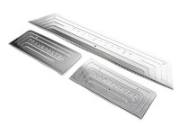 Volkswagen T5 Transporter 2003-2010 Stainless Steel Door Sill Protectors (OmsaLine) photo 1