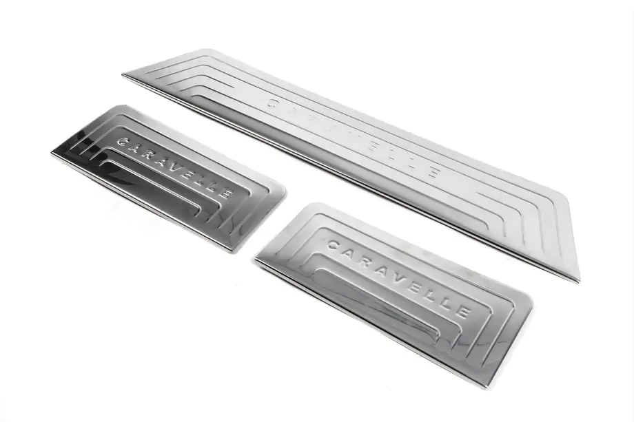 Volkswagen T5 2010-2015 Stainless Steel Door Sill Protectors OmsaLine Image