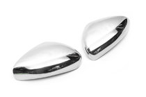 Fiat Tipo 2016- Chrome Mirror Covers (2 pcs, Stainless Steel) photo 2