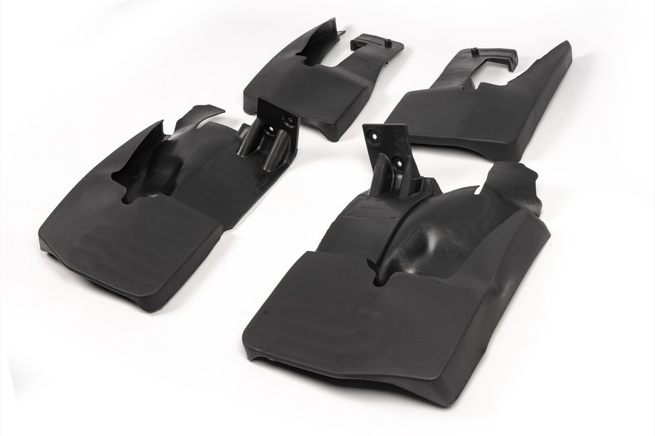 Volkswagen Crafter 2006-2016 Premium Begel Mud Flaps Front for 1-2 leaf spring (2 pcs) Image