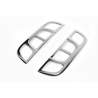 Chrome Tail Light Covers Straight (2 pcs, Stainless Steel) photo 2