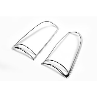 Chrome Tail Light Covers 2004-2008 (2 pcs, plastic) Toyota Hilux 2006-2015 photo 2