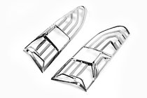 Opel Combo 2019- Chrome Tail Light Covers (2 pcs, ABS) photo 1