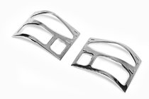 Volkswagen T4 Transporter 1990-2003 Tail Light Covers (2 pcs, Stainless Steel) OmsaLine - Italian Stainless Steel photo 2