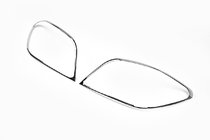 Peugeot 307 2001-2008 Chrome Tail Light Covers (2 pcs, Plastic) photo 1