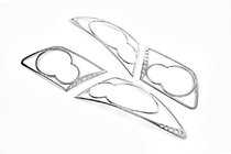 Mazda 6 2003-2008 Chrome Tail Light Covers (2 pcs, plastic) photo 2