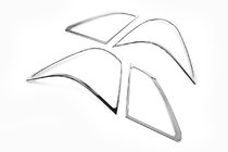 Lexus LS 2001-2006 Chrome Tail Light Covers (2 pcs, plastic) photo 2