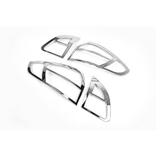 Chrome Tail Light Covers (2 pcs, plastic) Ford Fiesta 2008-2017 photo 1