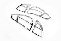 Ford Fiesta 2008-2017 Chrome Tail Light Covers (2 pcs, plastic) photo 1
