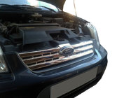 Ford Connect 2010-2013 Front Grille Trim Covers (Stainless Steel) Carmos - Turkish Stainless Steel photo 1