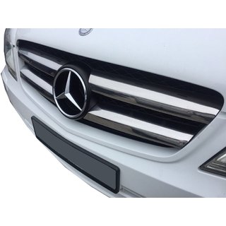 Grille Covers 2010-2015 Stainless Steel Mercedes Vito W639 2004-2014 photo 1