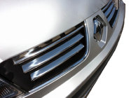 Renault Trafic 2001–2015 Chrome Grille Covers 2007-2015 (6 pcs, Stainless Steel) Carmos - Turkish Stainless Steel photo 1