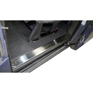 Stainless Steel Door Sill Protectors OmsaLine Ford Custom 2013-2022 photo 1