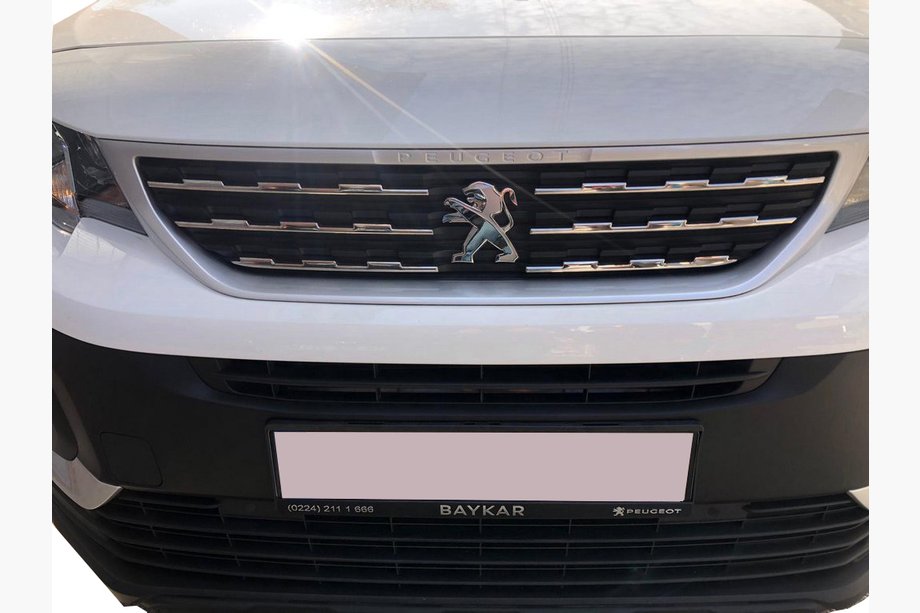 Peugeot Partner/Rifter 2019- Chrome Grille Covers (Stainless Steel) OmsaLine - Italian Stainless Steel Image