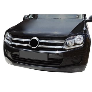 Chrome Grille Covers 2010-2016 (wide strips, 4 pcs, stainless steel) photo 1