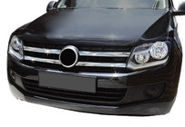Volkswagen Amarok 2010-2022 Chrome Grille Covers 2010-2016 (wide strips, 4 pcs, stainless steel) photo 1