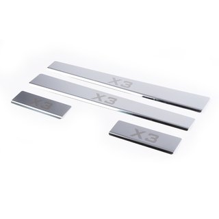 Carmos Door Sill Protectors (4 pcs, Stainless Steel) photo 1